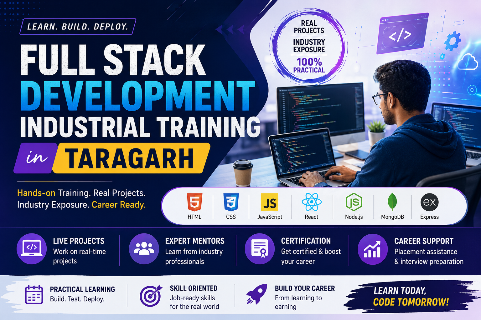 Practical Full Stack Training in Taragarh | Tech Spartans