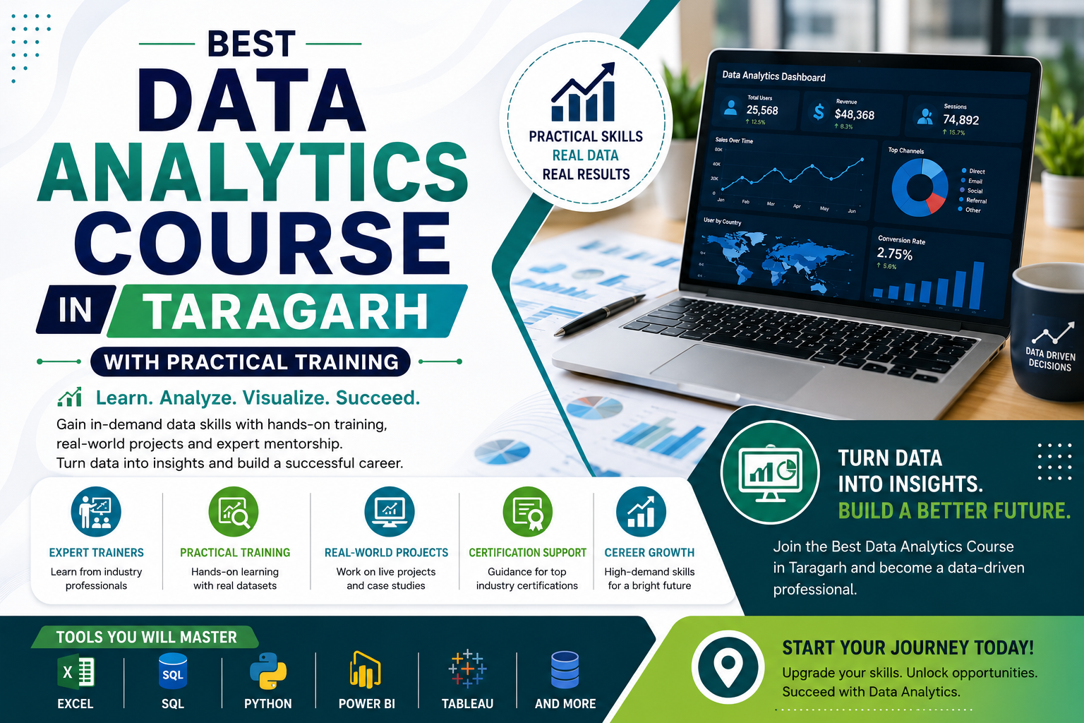 Best Data Analytics Course in Taragarh with Practical Training
