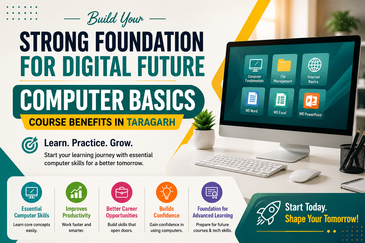Basic Computer Course in Taragarh for Career Opportunities