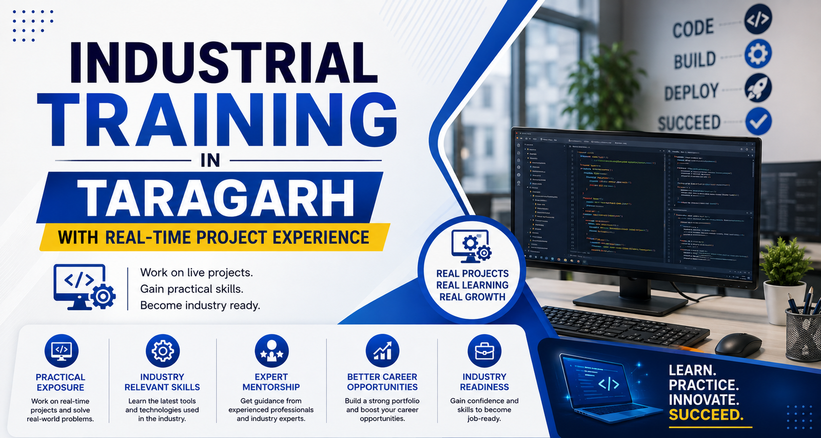 Real-Time Project Industrial Training in Taragarh