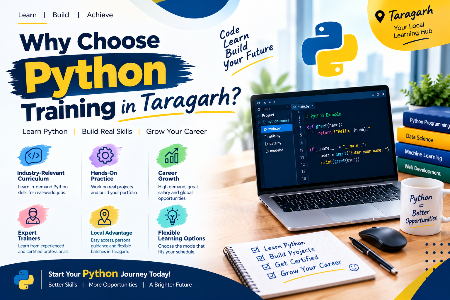 Choose the Right Python Programming Course in Taragarh