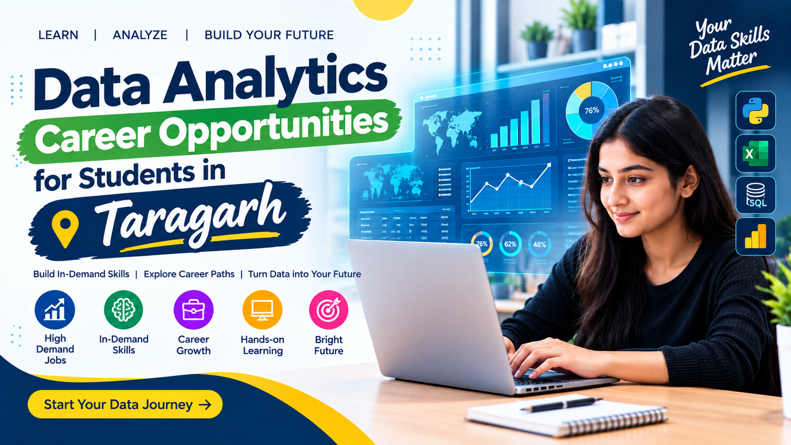 Build a Successful Career with Data Analytics in Taragarh