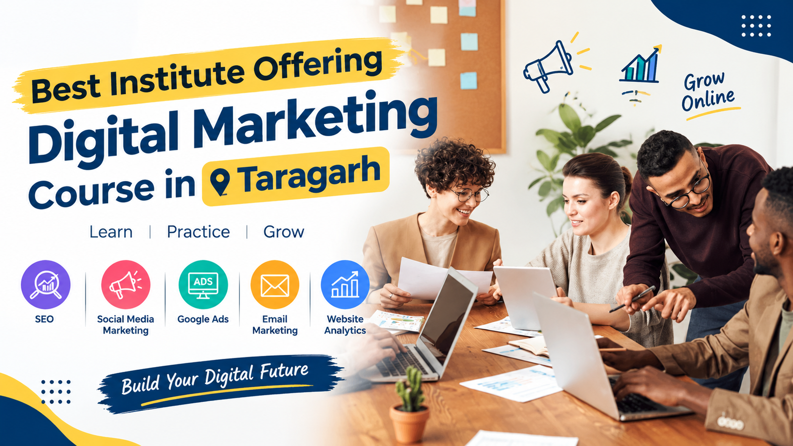 Digital Marketing Course for Freshers in Taragarh – Join Now