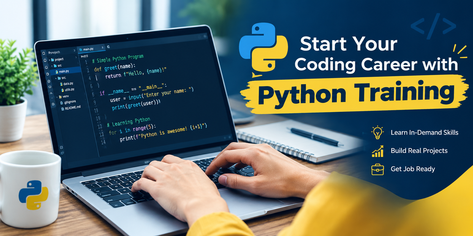Python Course with Practical Projects for Future Developers