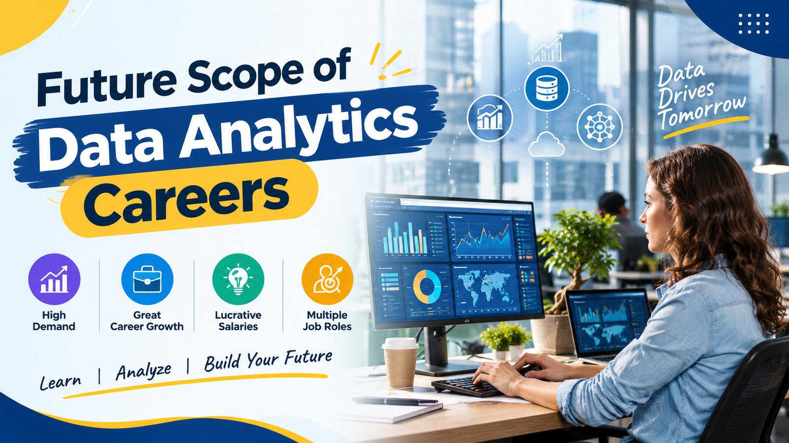 Data Analytics Career for Freshers: Skills & Growth