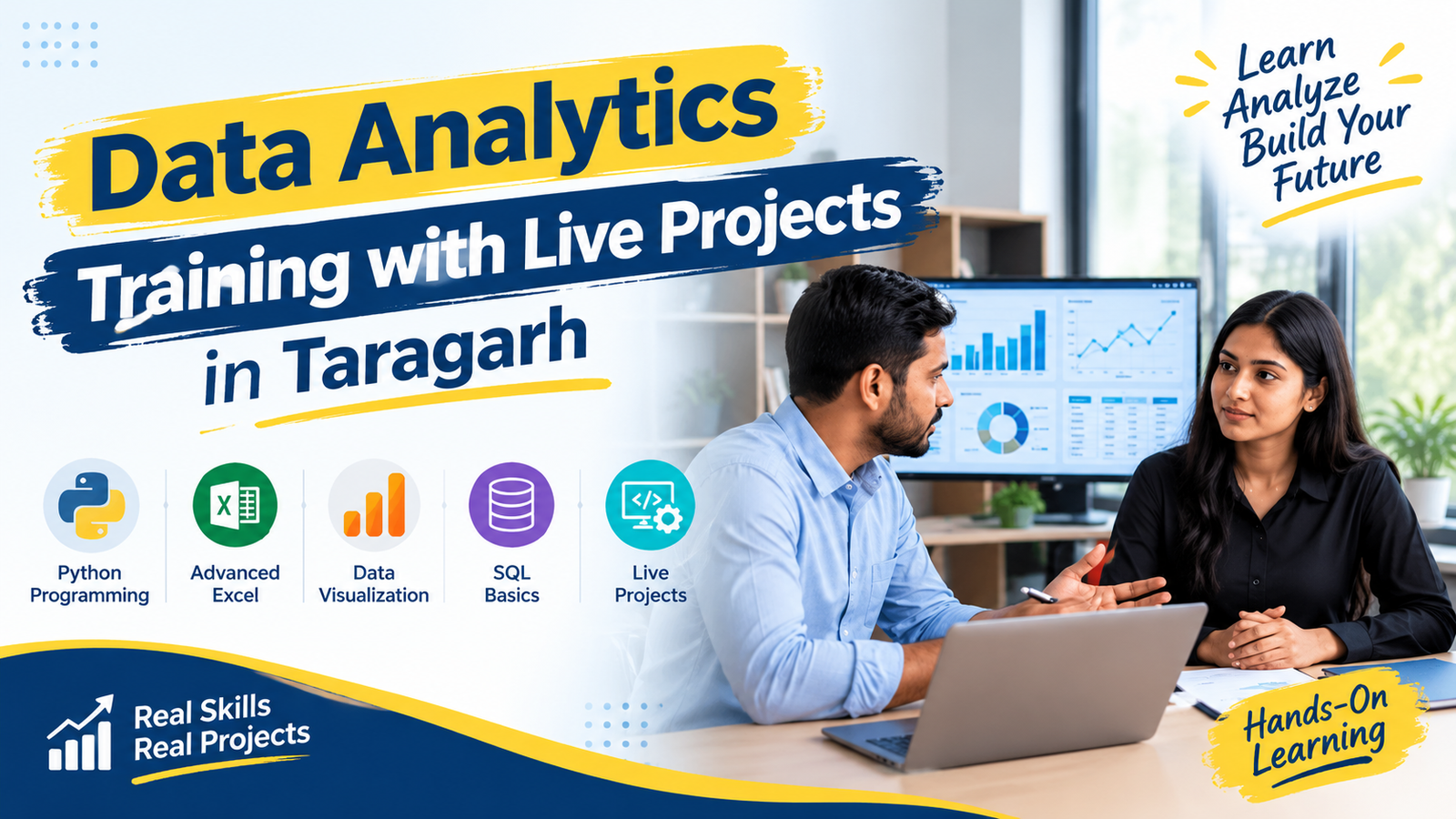 Hands-On Data Analytics Training in Taragarh with Projects